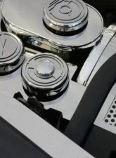 American Car Craft Cap Cover Clutch Executive Style Chevrolet Corvette C5 | C6 1997-2013                                     - ACC-043080 - Image 2