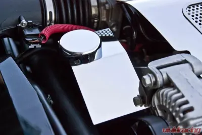 American Car Craft Polished Stainless Power Steering Reservoir Cover w/Cap Chevrolet Corvette C6 | Z06 | GS 2008-2013 - ACC-043085