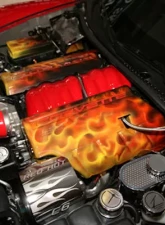 American Car Craft Polished Stainless Perforated Master Cylinder Cover Chevrolet Corvette C6 2005-2008                                     - ACC-043092 - Image 2