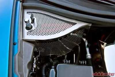 American Car Craft Oil Dry Sump Cover Perforated Chevrolet Corvette Z06 | Grand Sport 2006-2013 - ACC-043094