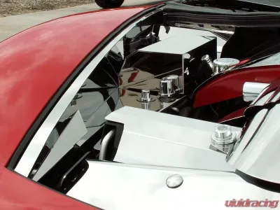 American Car Craft 2Pc Polished Fender Caps Chevrolet Corvette C6 | Grand Sport 2005-2013 - ACC-043095