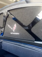 American Car Craft Brushed Trunk Lid Brace Chevrolet Stingray C7 2014-2019                                     - ACC-051022-B - Image 3