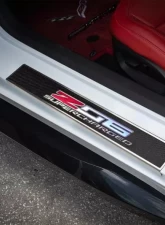 American Car Craft 2Pc Carbon Fiber Replacement Light Up Door Sills Chevrolet Corvette Z06 C7 2014-2019                                     - ACC-051026 - Image 4