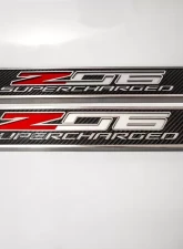 American Car Craft 2Pc Carbon Fiber Replacement Light Up Door Sills Chevrolet Corvette Z06 C7 2014-2019                                     - ACC-051026 - Image 4