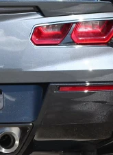 American Car Craft 2Pc Polished Stainless Aluminum Matrix Series Taillight Grilles Chevrolet Corvette Z06 C7 | Grand Sport 2014-2019                                     - ACC-052006 - Image 2