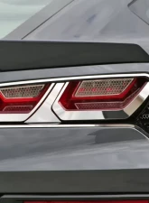 American Car Craft 8Pc Polished Stainless Steel Taillight Trim Kit Chevrolet Corvette Stingray C7 2014-2019                                     - ACC-052013 - Image 3