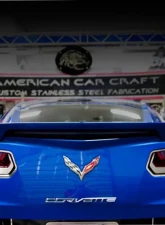 American Car Craft 8Pc Brushed Stainless Steel Taillight Trim Kit Chevrolet Corvette Stingray C7 2014-2019                                     - ACC-052014 - Image 3