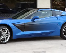 American Car Craft Premium Vinyl Side Graphic Sport Fade Chevrolet Corvette Stingray C7 2014-2019