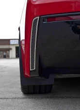 American Car Craft 4Pc Carbon Fiber Wrapped Mud Guards Chevrolet Corvette Z06 | Z51 | Stingray C7 2014-2019                                     - ACC-052024 - Image 3