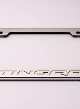 American Car Craft Illuminated Purple License Plate Frame Stingray Lettering Chevrolet Corvette Stingray C7 2014-2019                                     - ACC-052032-PRPL - Image 2