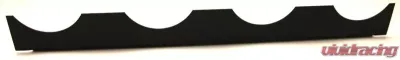 American Car Craft Black Powder Coated Exhaust Filler Plate Stock System Chevrolet Corvette Stingray C7 2014-2019 - ACC-052052