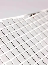 American Car Craft 2Pc Stainless Steel Rear Quarter Vent Grilles Laser Mesh Chevrolet Corvette Stingray C7 2014-2019                                     - ACC-052061 - Image 2