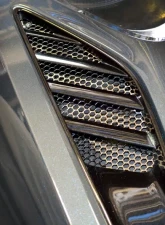 American Car Craft 2Pc Matrix Series Stainless Steel Rear Quarter Vent Grilles Chevrolet Corvette Stingray C7 2014-2019                                     - ACC-052062 - Image 2