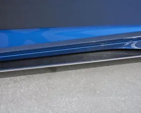 American Car Craft Stainless Steel Carbon Fiber Side Skirts Chevrolet Corvette Stingray C7 2014-2019