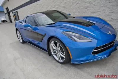 American Car Craft Stainless Steel Carbon Fiber Side Skirts Chevrolet Corvette Stingray C7 2014-2019 - ACC-052067