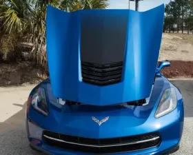 American Car Craft Premium Vinyl Graphic Sport Fade Hood Chevrolet Corvette Stingray C7 2014-2019