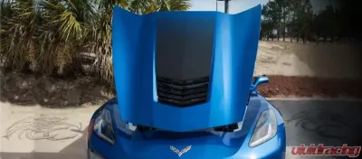 American Car Craft Premium Vinyl Graphic Sport Fade Hood Chevrolet Corvette Stingray C7 2014-2019 - ACC-052103