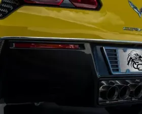 American Car Craft Classic Chrome Rear Valance Trim Chevrolet Corvette Z06 | Grand Sport 2014-2019
