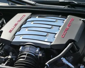 American Car Craft 9Pc Polished | Brushed Plenum Cover Chevrolet Corvette Stingray C7 2014-2019