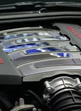 American Car Craft 9Pc Polished | Brushed Plenum Cover Chevrolet Corvette Stingray C7 2014-2019                                     - ACC-053001 - Image 3