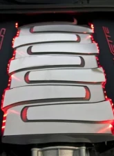 American Car Craft 2Pc Blue Led Fuel Rail Lighting Kit Chevrolet Corvette Stingray C7 2014-2019                                     - ACC-053002-BLUL - Image 2