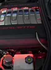 American Car Craft 2Pc Blue Led Fuel Rail Lighting Kit Chevrolet Corvette Stingray C7 2014-2019                                     - ACC-053002-BLUL - Image 3