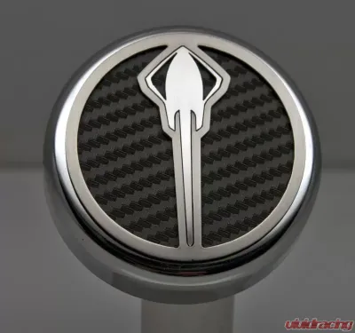 American Car Craft 6Pc Manual Trans Black Solid Stingray Emblem Fluid Cap Covers Chevrolet Corvette C7 | Z06 | Z51 2014-2019 - ACC-053016-SBLK