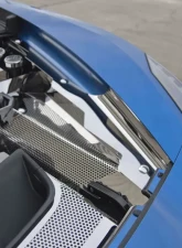 American Car Craft 3Pc Perforated Polished Finish Inner Fender Covers Chevrolet Corvette Stingray C7 | Z06 | GS 2014-2019                                     - ACC-053041 - Image 3