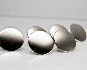 American Car Craft 1 5/8" Nickel Plated Buttons Hood Liner Fasteners Kit Chevrolet Corvette Stingray C7 | Z06 | Z51 2014-2019