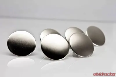 American Car Craft 1 5/8" Nickel Plated Buttons Hood Liner Fasteners Kit Chevrolet Corvette Stingray C7 | Z06 | Z51 2014-2019 - ACC-053060