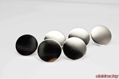 American Car Craft 1 5/8" Nickel Plated Buttons Hood Liner Fasteners Kit Chevrolet Corvette Stingray C7 | Z06 | Z51 2014-2019 - ACC-053060