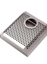 American Car Craft Brushed Automatic Perforated Master Cylinder Cover Chevrolet Corvette Stingray C7 | Z06 | Z51 | ZR1 2014-2019                                     - ACC-053065 - Image 2