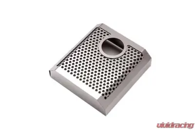 American Car Craft Brushed Automatic Perforated Master Cylinder Cover Chevrolet Corvette Stingray C7 | Z06 | Z51 | ZR1 2014-2019 - ACC-053065