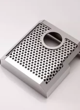American Car Craft Brushed Manual Perforated Master Cylinder Cover Chevrolet Corvette Stingray C7 | Z06 | Z51 | ZR1 2014-2019                                     - ACC-053066 - Image 2