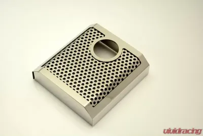American Car Craft Perforated Polished Automatic Brake Master Cylinder Cover Chevrolet Corvette Z06 | ZR1 2015-2019 - ACC-053071