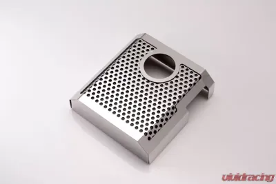 American Car Craft Perforated Polished Manual Brake Master Cylinder Cover Chevrolet Corvette Z06 | ZR1 2015-2019 - ACC-053072
