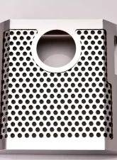 American Car Craft Perforated Polished Manual Brake Master Cylinder Cover Chevrolet Corvette Z06 | ZR1 2015-2019                                     - ACC-053072 - Image 2
