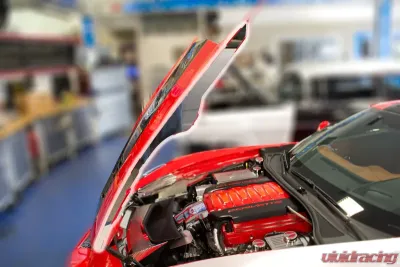 American Car Craft 2Pc Polished Stainless Steel Hood Side Caps Chevrolet Corvette Stingray C7 2014-2019 - ACC-053073