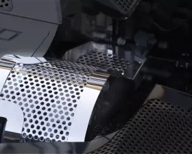 American Car Craft Perforated Style Alternator Cover Chevrolet Corvette Z06 C7 2015-2019