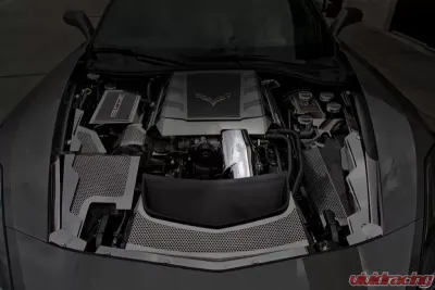 American Car Craft Chrome Plated ABS Throttle Body Cover Chevrolet Corvette Z06 C7 2014-2019 - ACC-053082