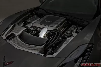 American Car Craft Chrome Plated ABS Throttle Body Cover Chevrolet Corvette Z06 C7 2014-2019 - ACC-053082