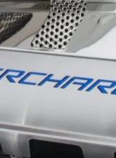 American Car Craft 2Pc Stainless Steel Supercharged Purple Carbon Fiber Fuel Rail Covers Chevrolet Corvette Z06 C7 2015-2019                                     - ACC-053088-PUR - Image 2