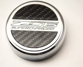 American Car Craft 6Pc Manual Carbon Fiber Fluid Cap Cover Chevrolet Corvette Z06 C7 2015-2019