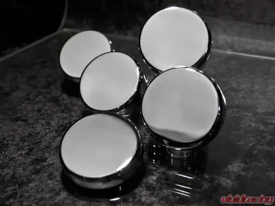 American Car Craft Cap 6Pc Manual Chrome Fluid Cap Cover Chevrolet Corvette C7 Z06 | Grand Sport | Stingray | ZR1 2014-2019 - ACC-053116
