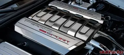 American Car Craft 2Pc Stainless Steel Fuel Rail Cover Chevrolet Corvette C7 Grand Sport 2014-2019 - ACC-053119