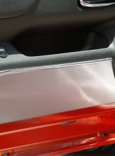 American Car Craft 2Pc Brushed Stainless Steel Door Panel Kick Plates Chevrolet Camaro 2010-2015                                     - ACC-101004 - Image 3