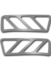 American Car Craft 2Pc Polished Stainless Steel A/C Vent Upper Dash Trim Chevrolet Camaro 2010-2015                                     - ACC-101010 - Image 2