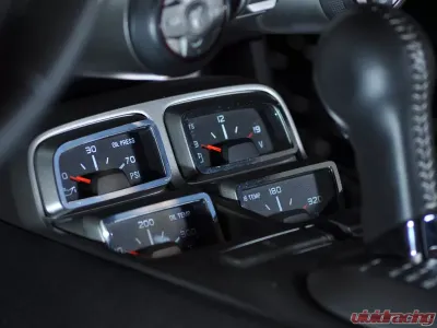 American Car Craft 4Pc Polished Stainless Steel Gauge Cluster Trim Chevrolet Camaro 2010-2015 - ACC-101011