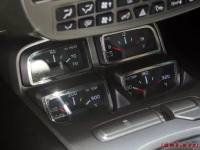 American Car Craft 4Pc Polished Stainless Steel Gauge Cluster Trim Chevrolet Camaro 2010-2015 - ACC-101011