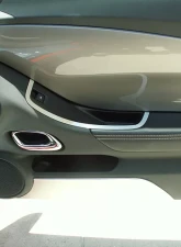 American Car Craft 2Pc Brushed Stainless Steel Door Handle Pull Trim Interior Chevrolet Camaro 2010-2015                                     - ACC-101012 - Image 3